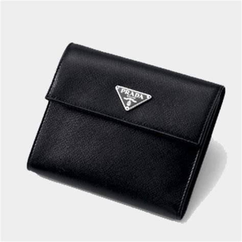 prada dark blue wallet|prada women's wallets on sale.